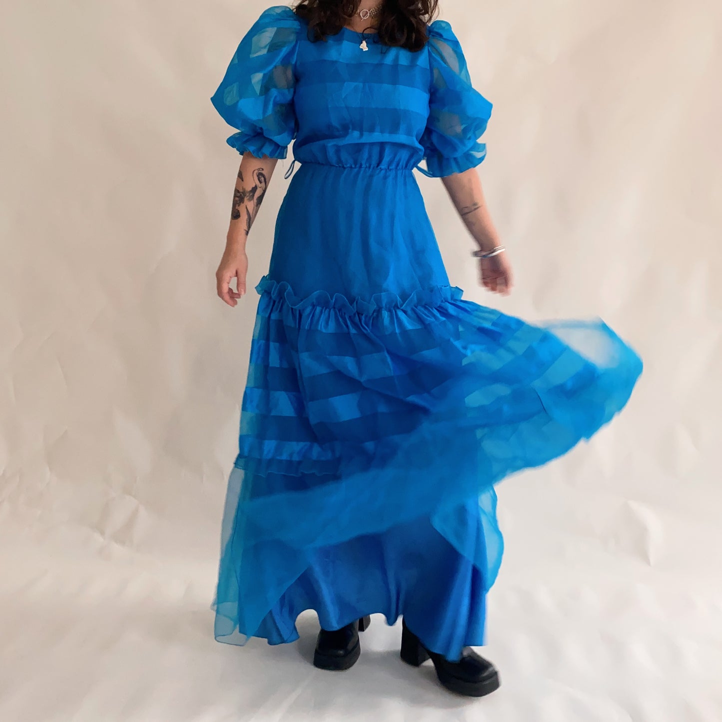 Vestido Vintage Maxi (M)