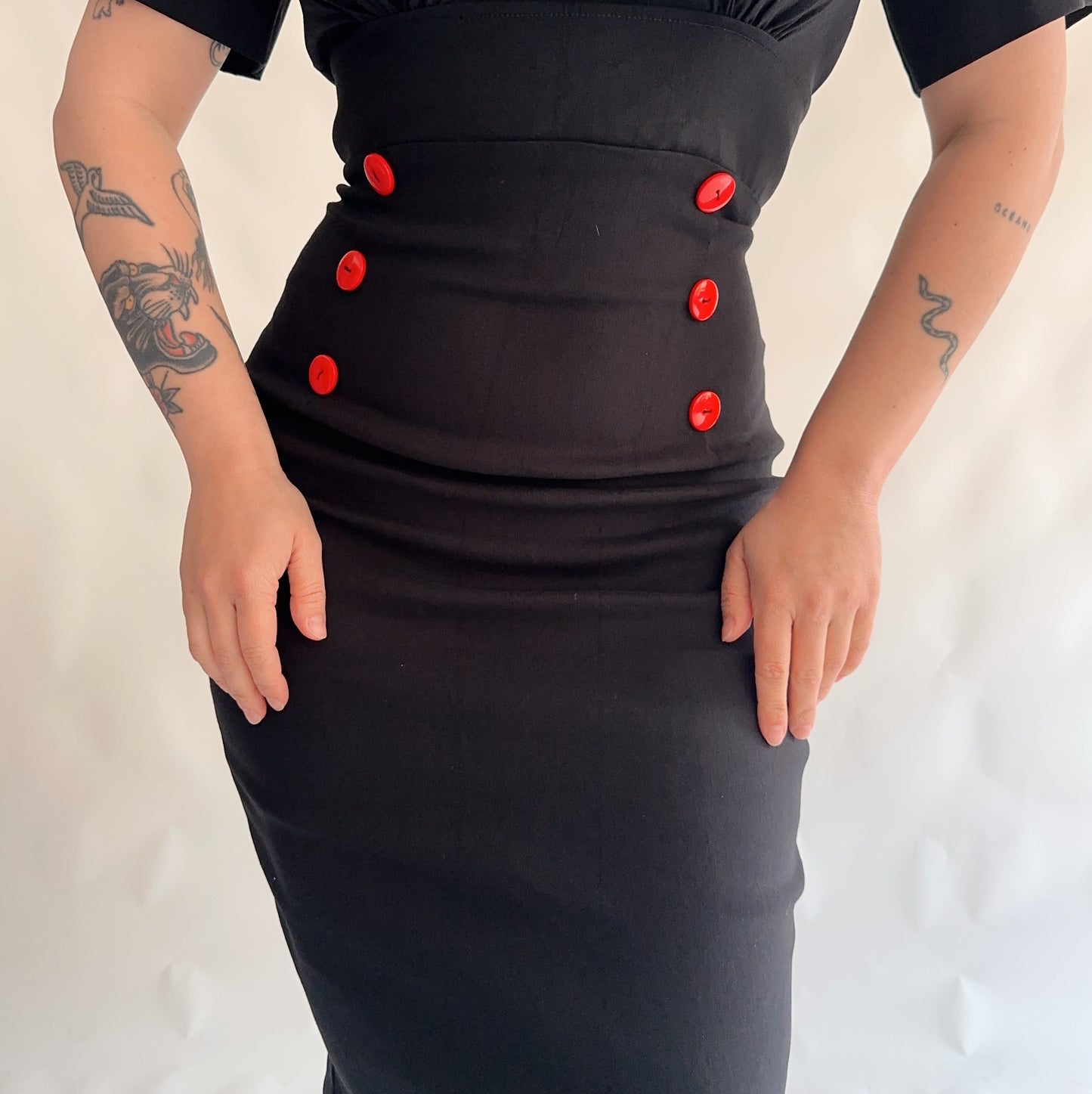 Vestido Pin-Up (L-XL)