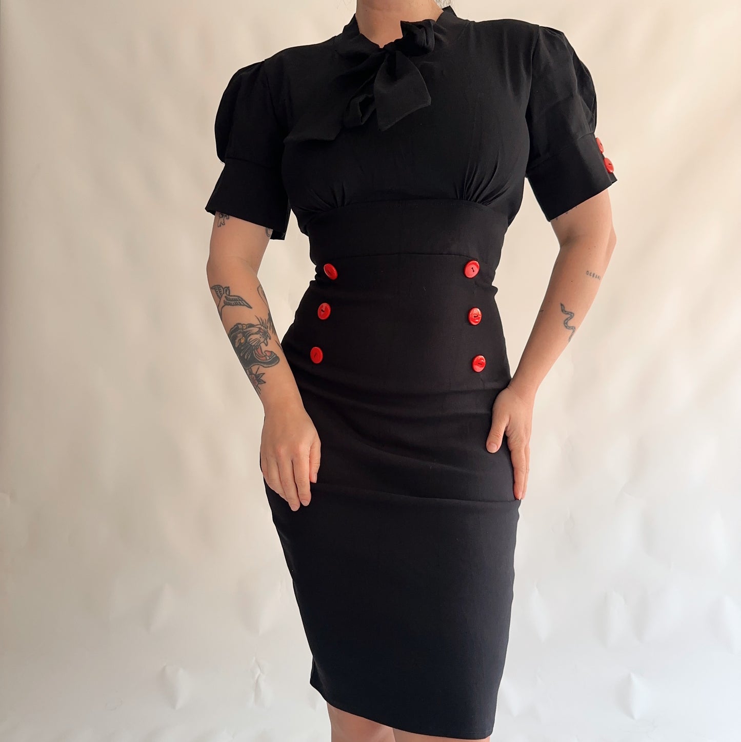 Vestido Pin-Up (L-XL)