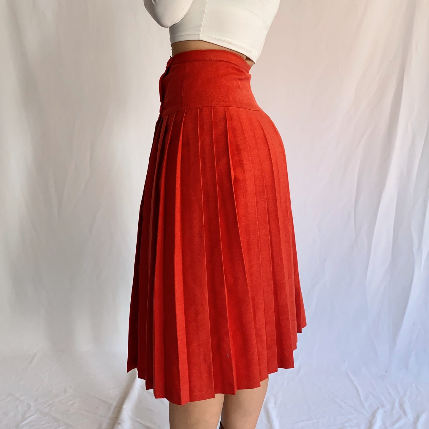 Pleated Vintage Skirt (XS-S)