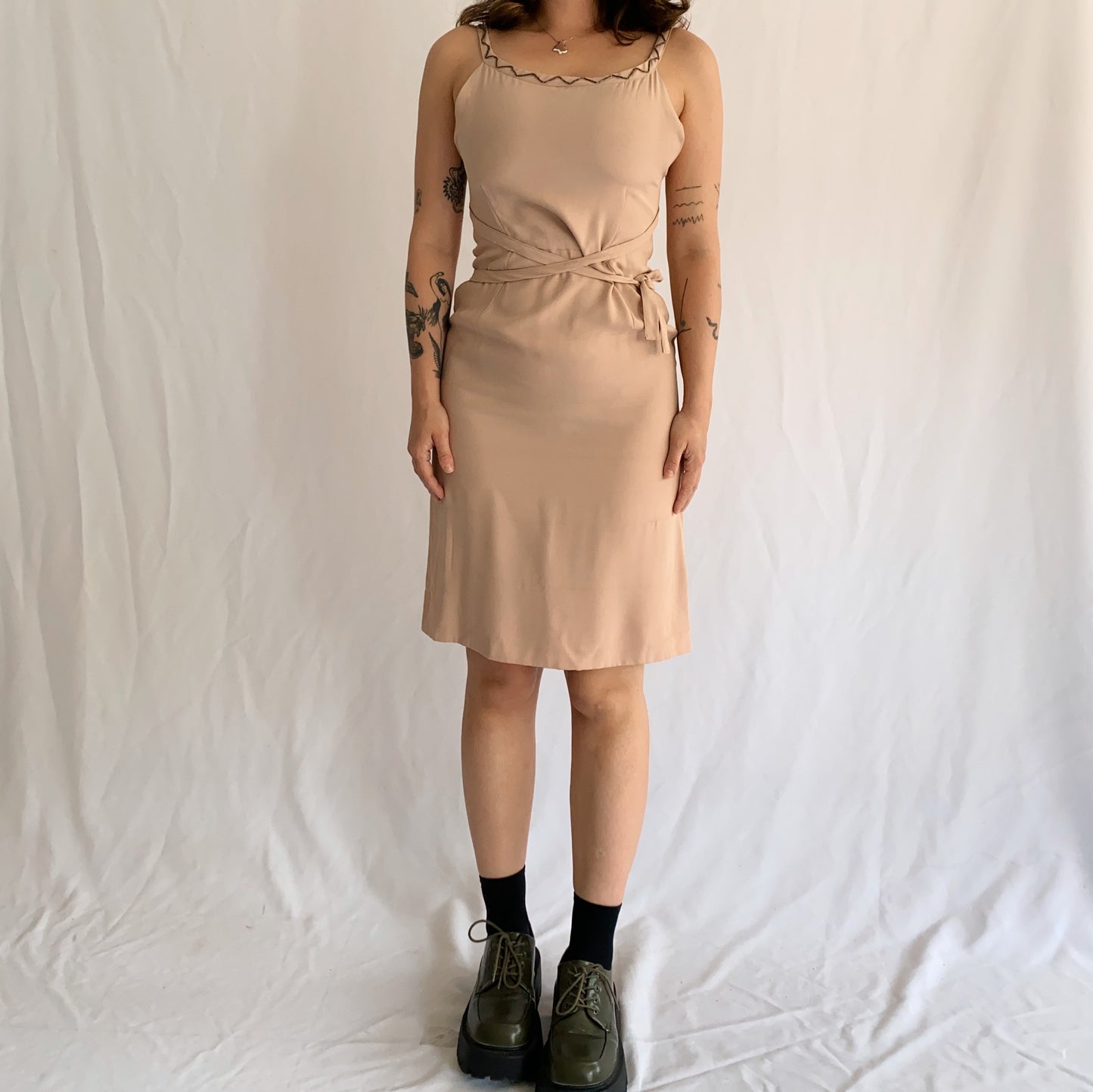 vestido vintage 90s (M)