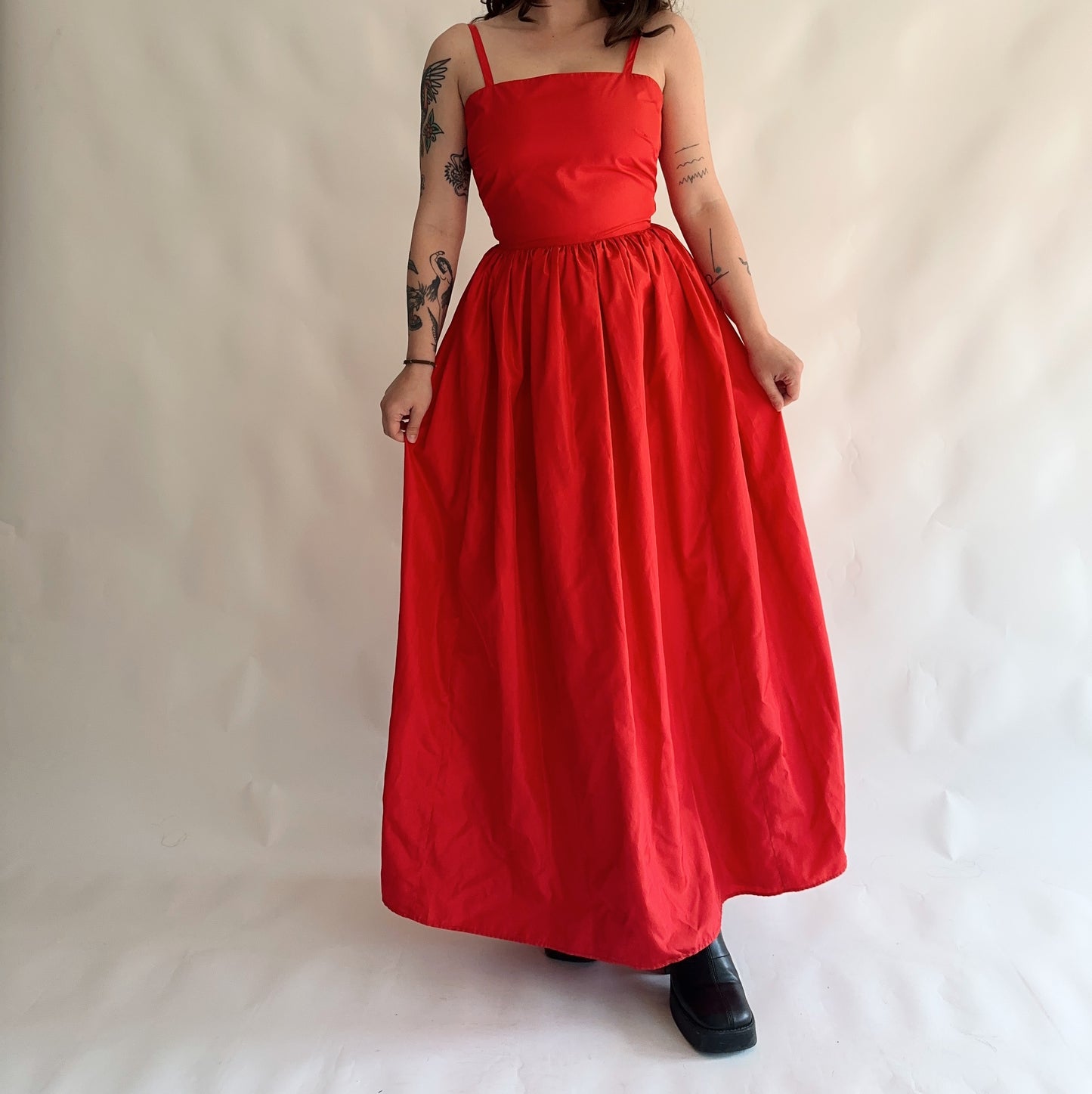 Vestido Vintage Longo (S-M)