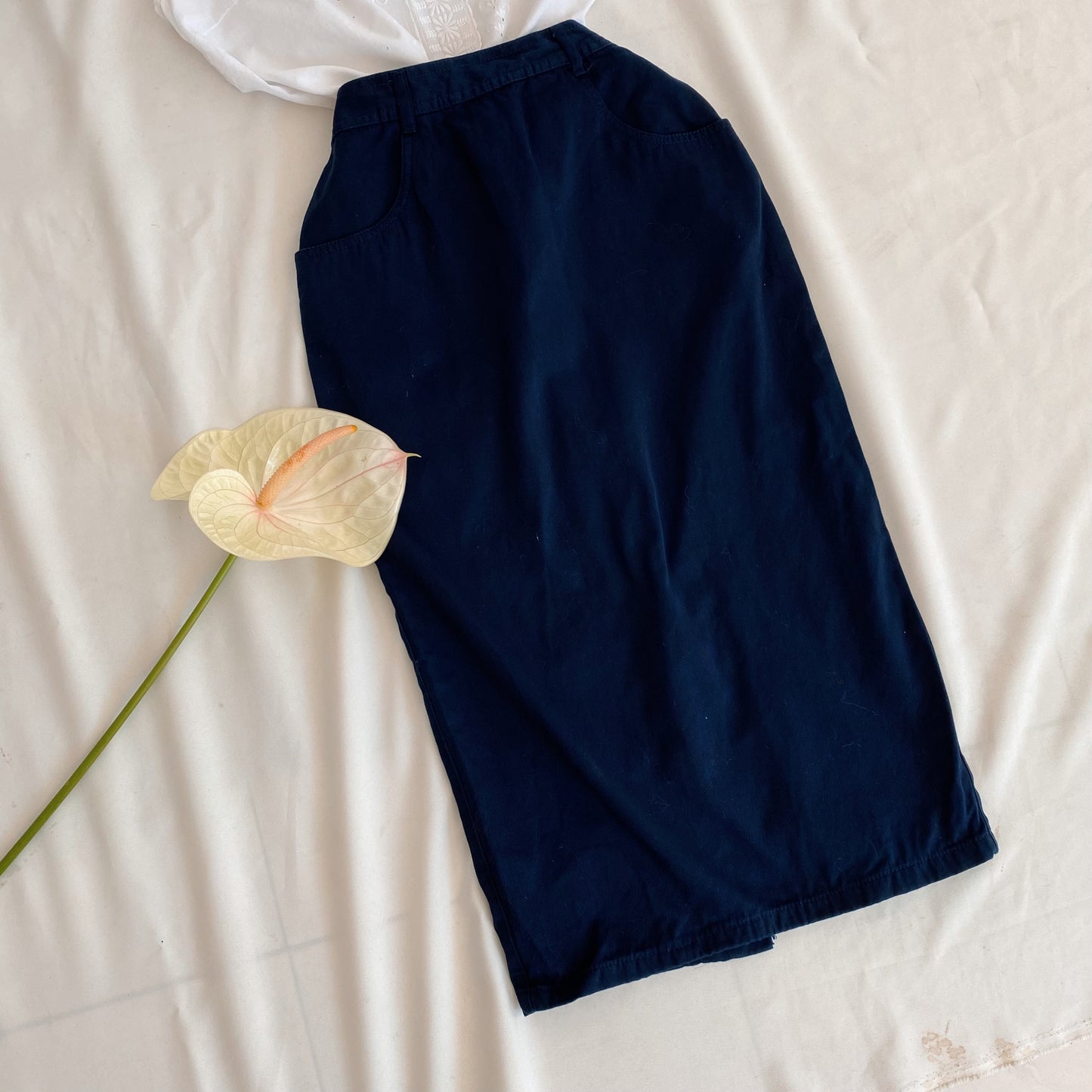 Vintage Midi Skirt (XS)