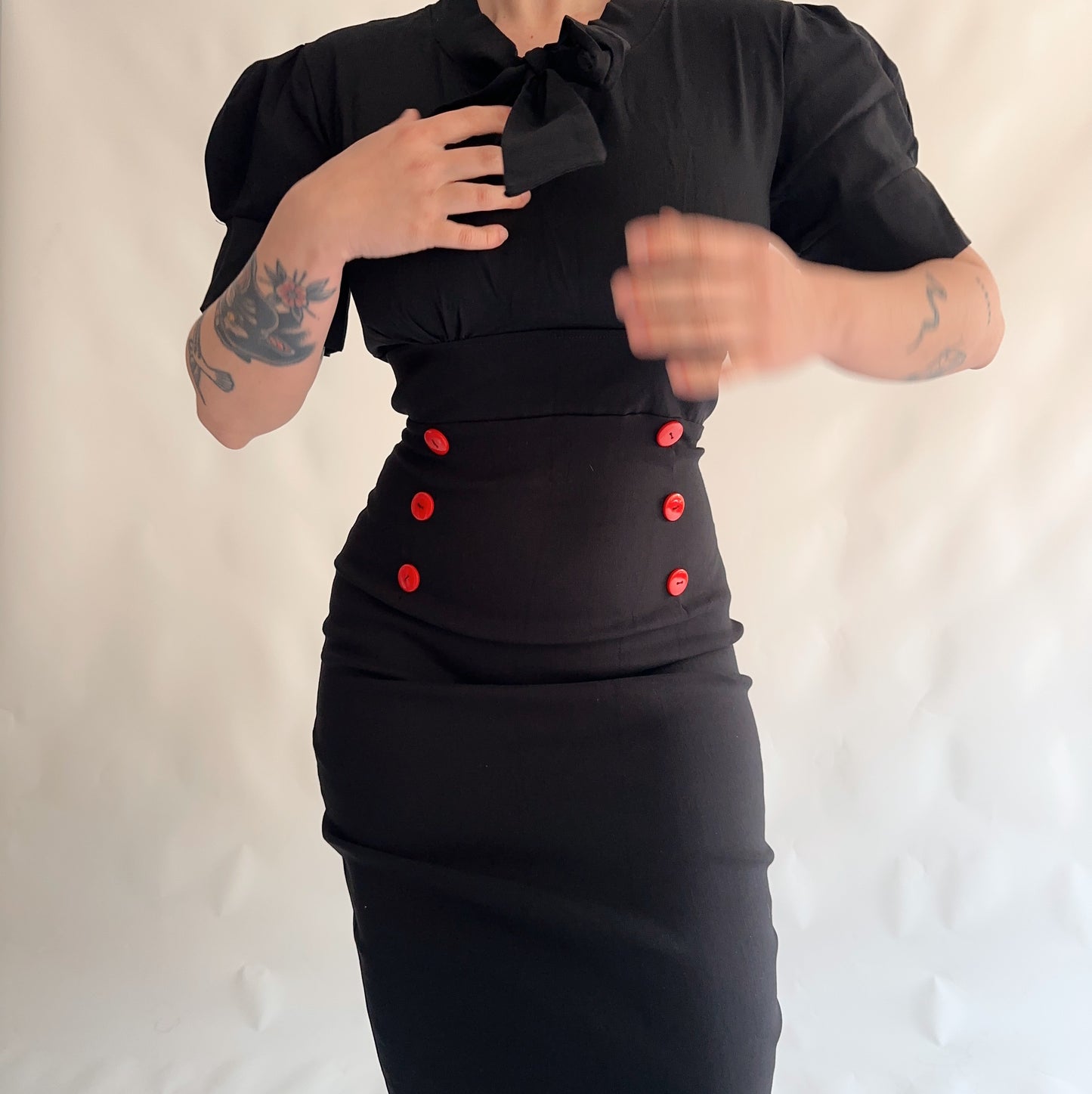 Vestido Pin-Up (L-XL)