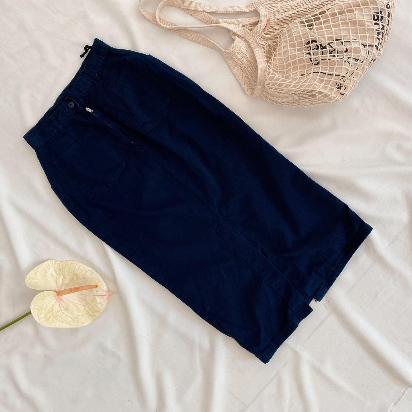 Vintage Midi Skirt (XS)