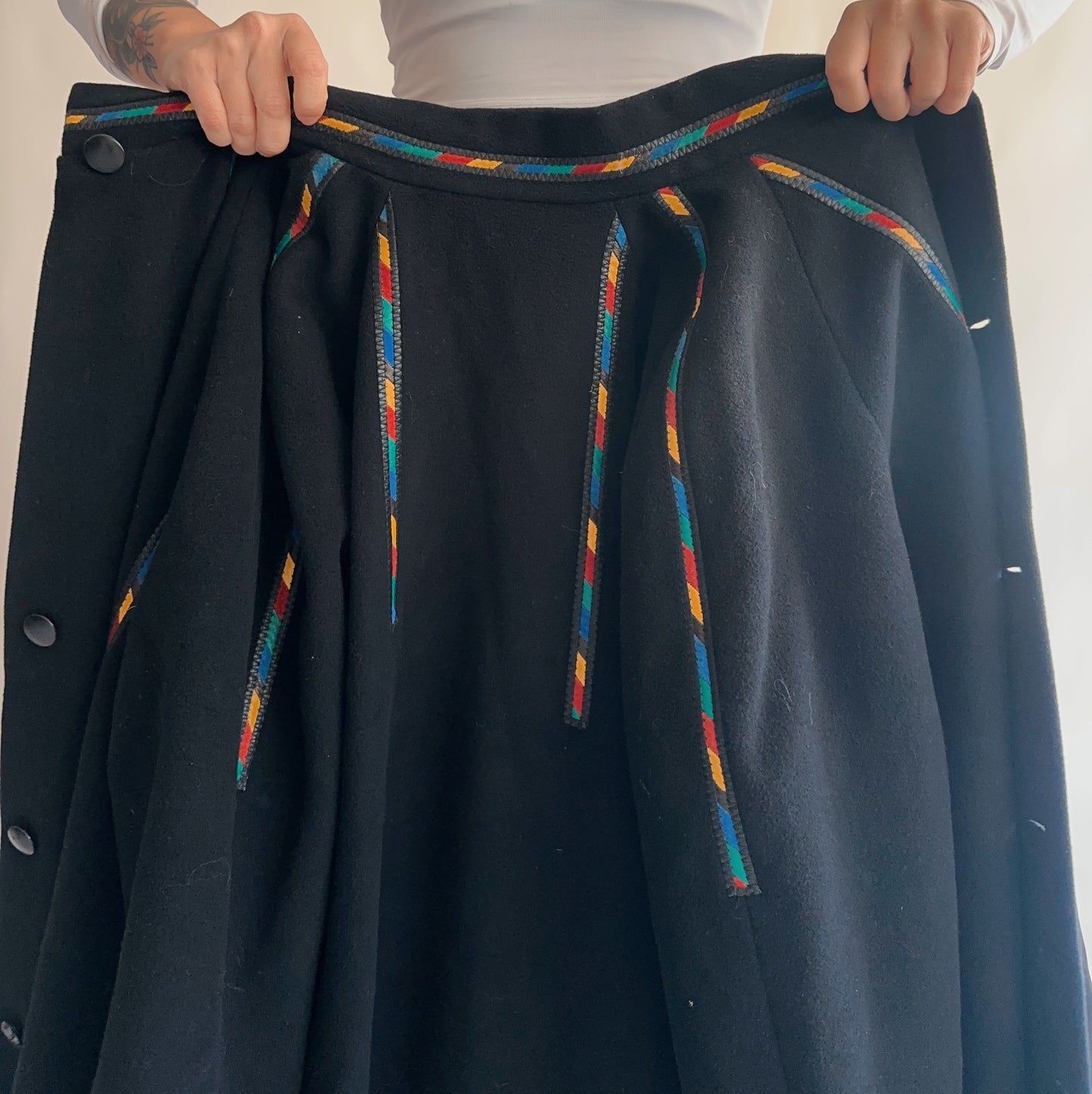 Casaco Vintage Francês Lã + Cashmere