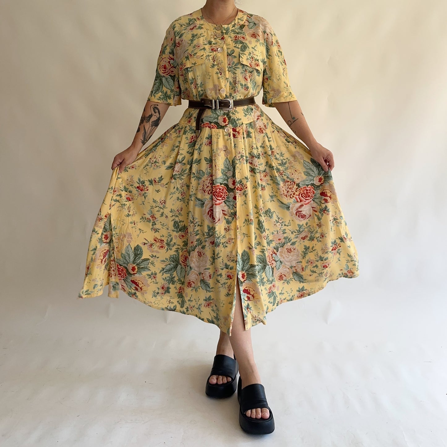 vestido vintage 90s