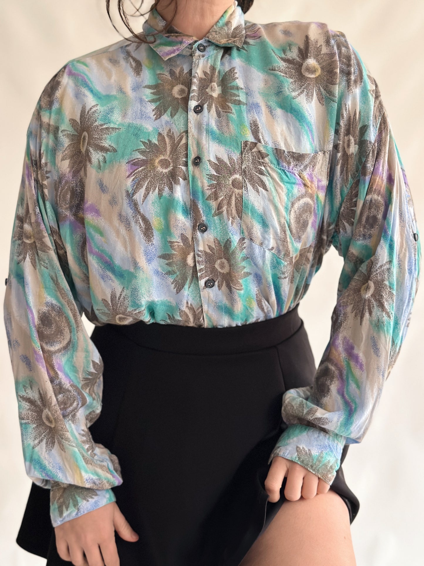 camisa vintage 90s (M-L)