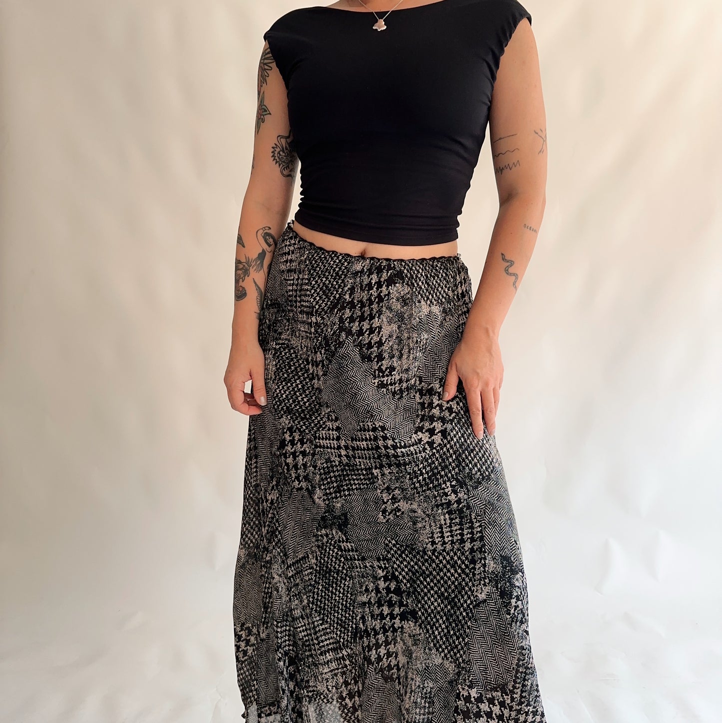 Saia Vintage longa y2k (S-M)