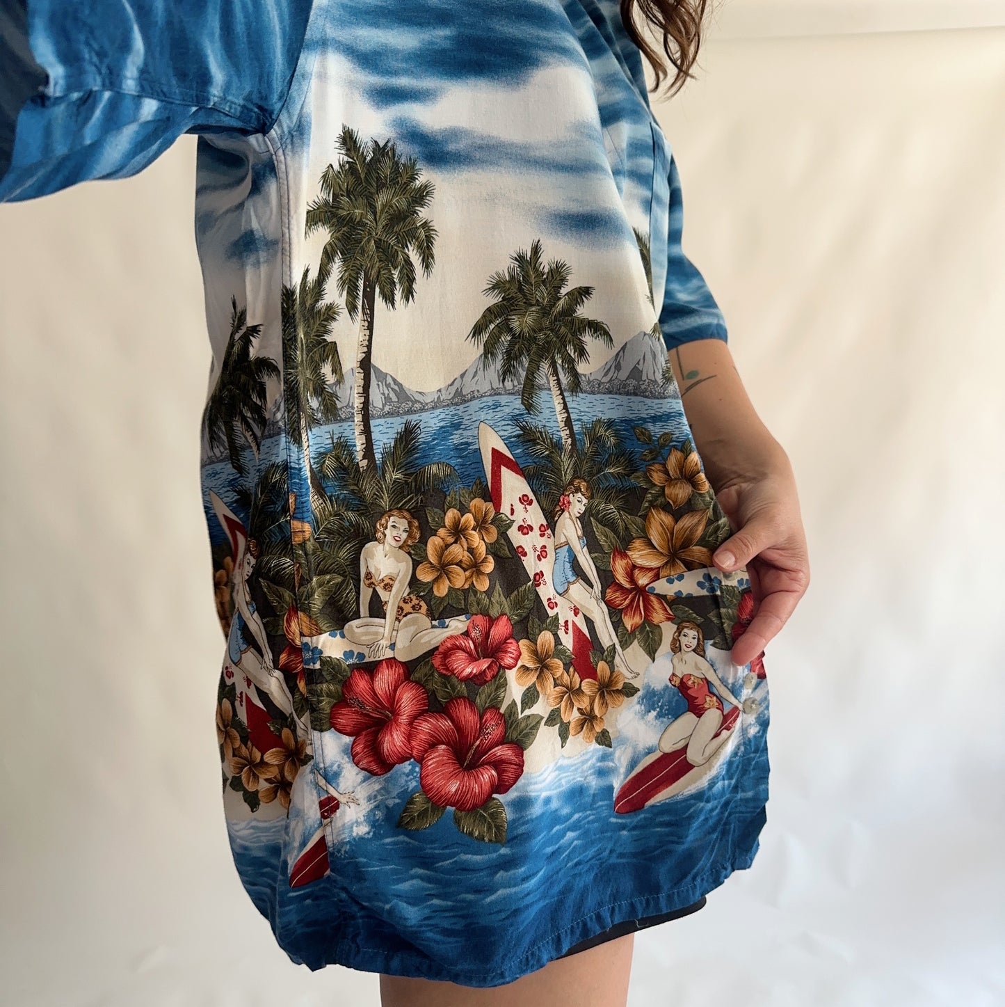 Camisa Vintage Hawaii (L)