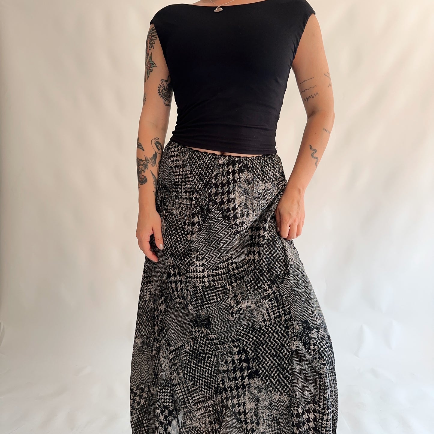 Saia Vintage longa y2k (S-M)