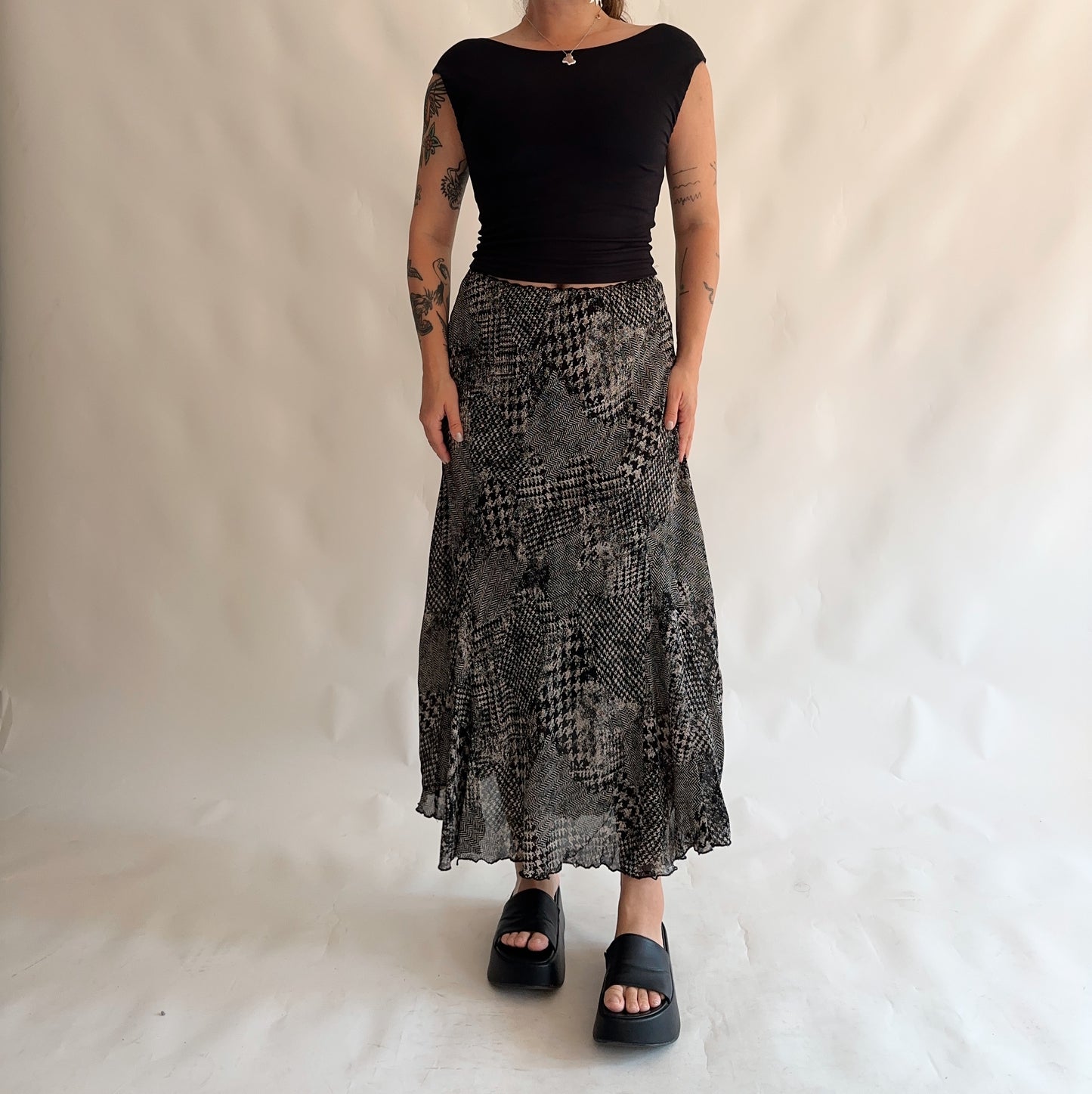 Saia Vintage longa y2k (S-M)
