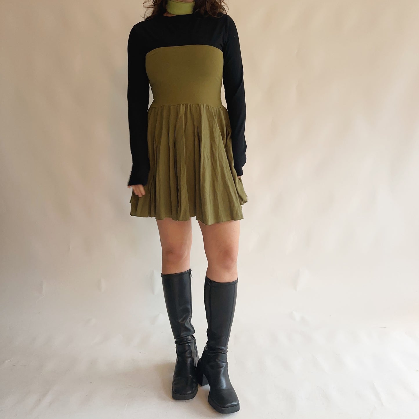 vestido/saia vintage (M)