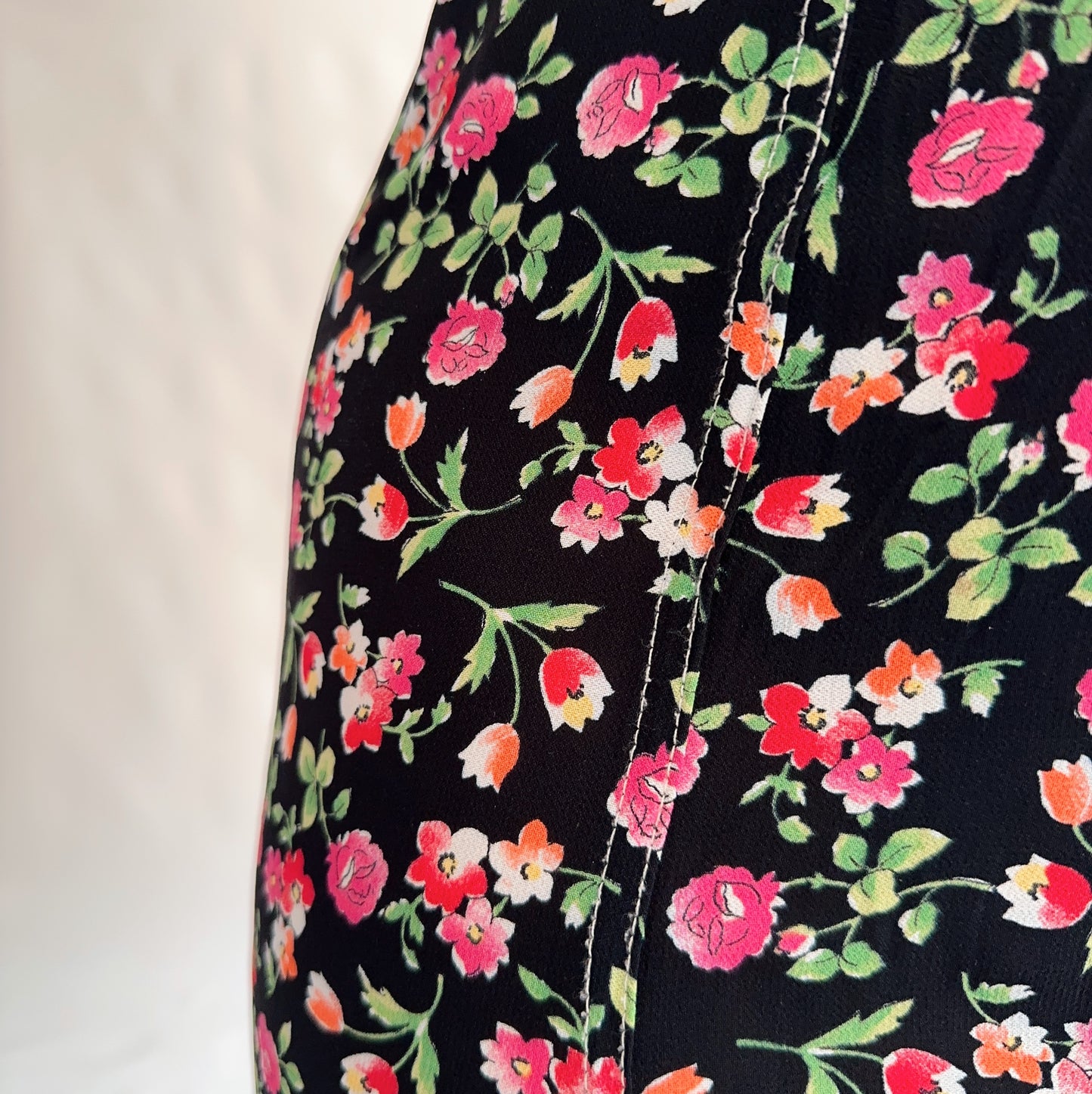 Vestido Vintage 90s floral (S)