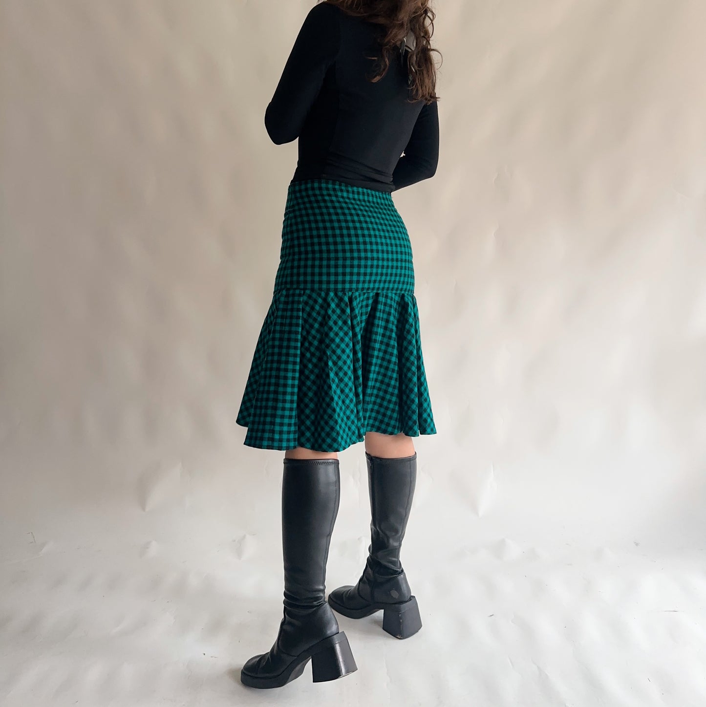 Vintage Skirt 100% Wool (M)