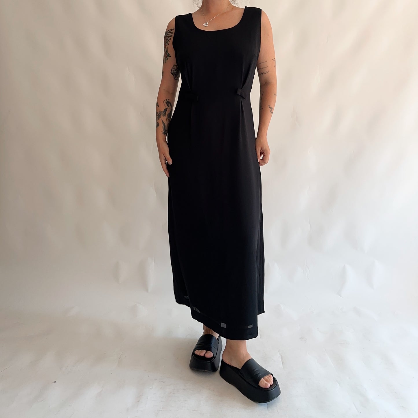 Vestido Vintage Minimal 90s (L-XL)
