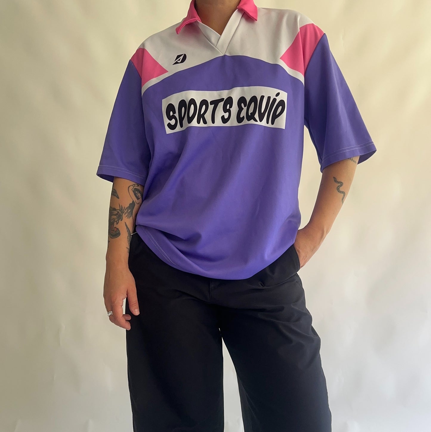 T-shirt vintage de futebol (XL)