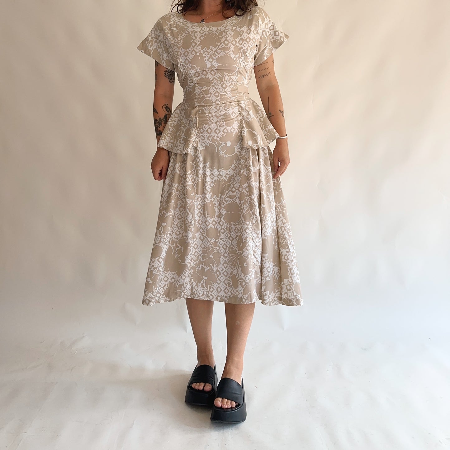vestido vintage 80s (S)