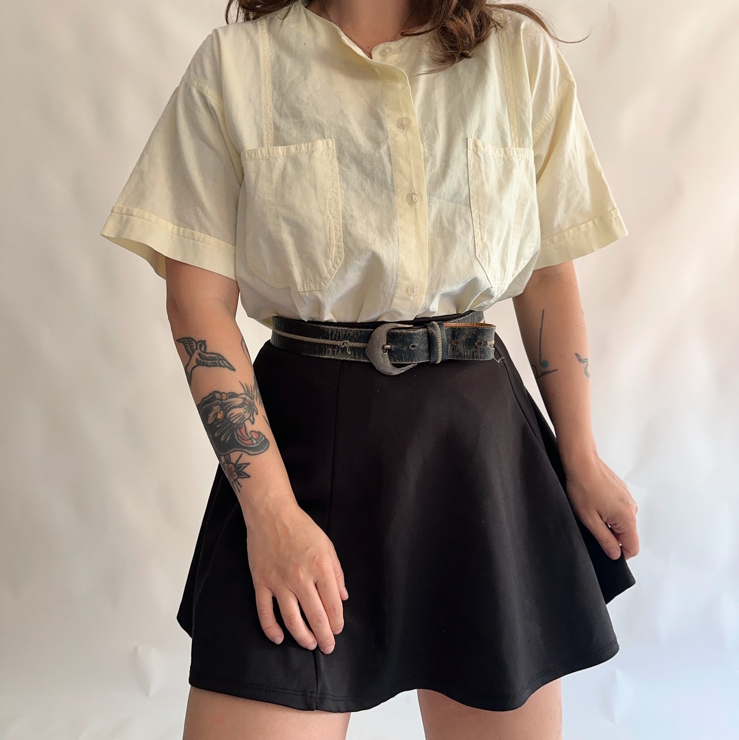 camisa vintage 100% cotton (M-L)