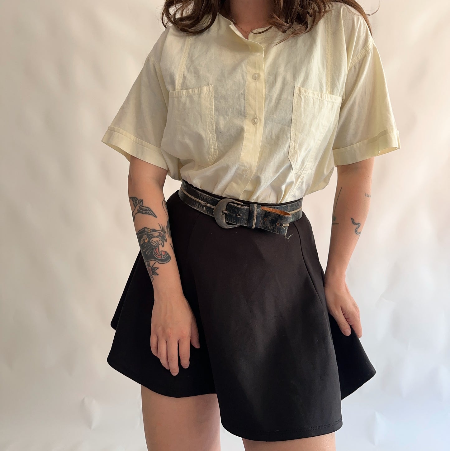 camisa vintage 100% cotton (M-L)