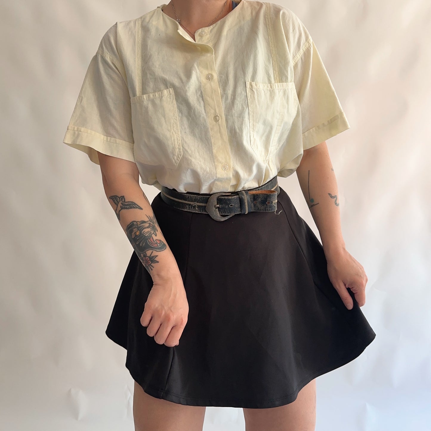 camisa vintage 100% cotton (M-L)