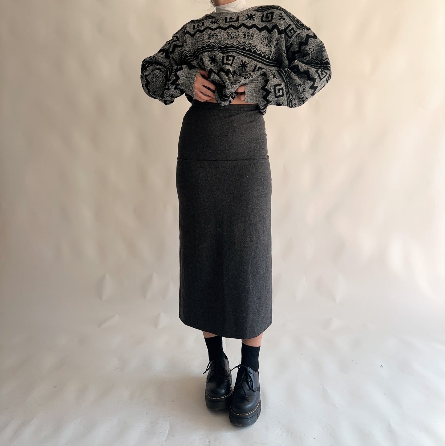 Saia Vintage Longa de Inverno (S)