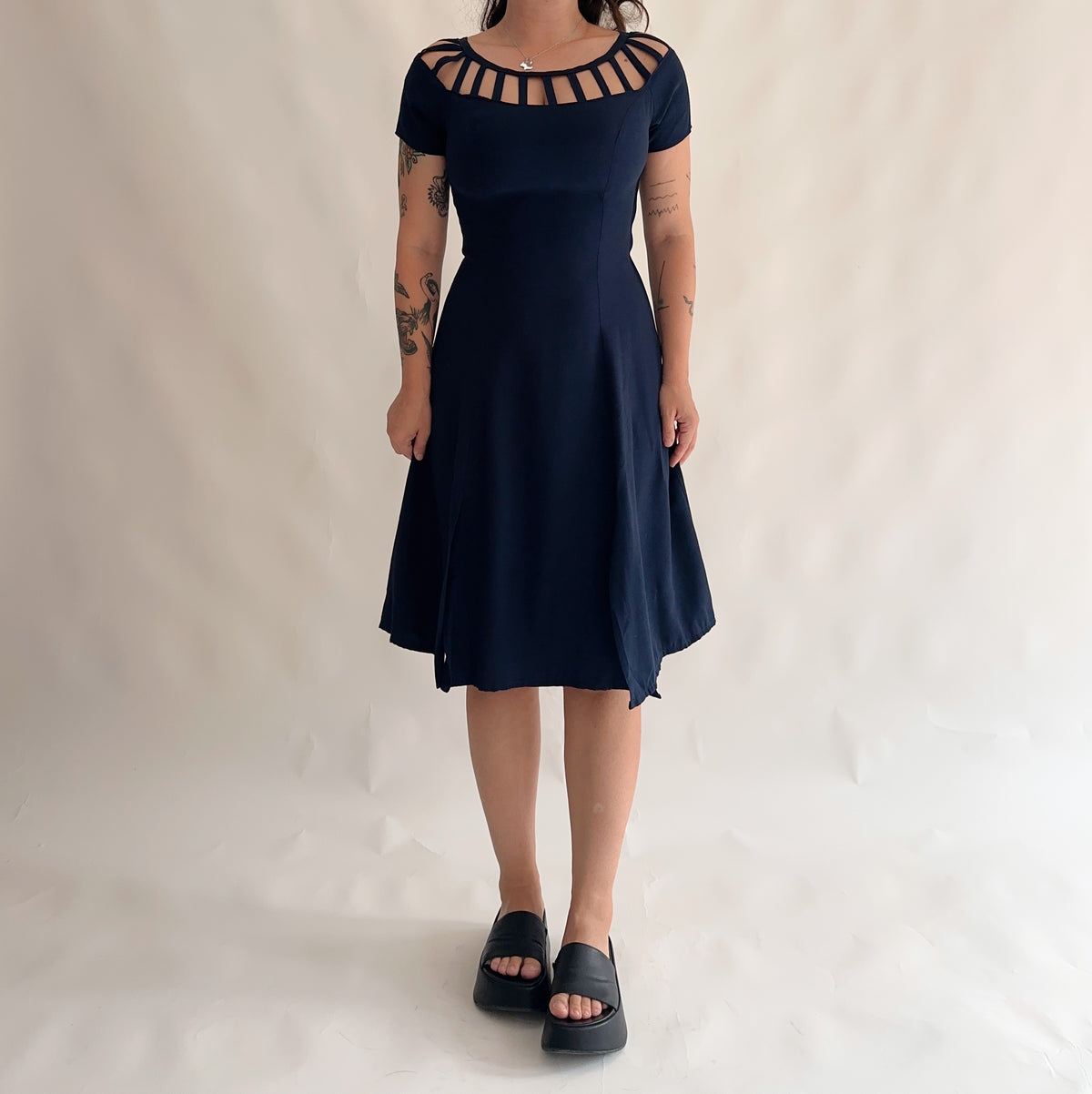 vestido vintage 90s (M)
