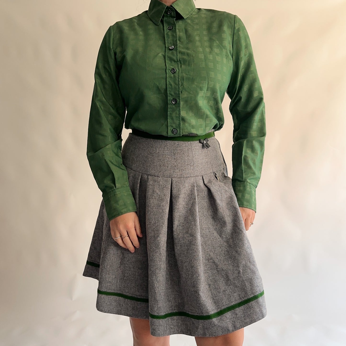 Camisa Vintage Italiana 70s (M)