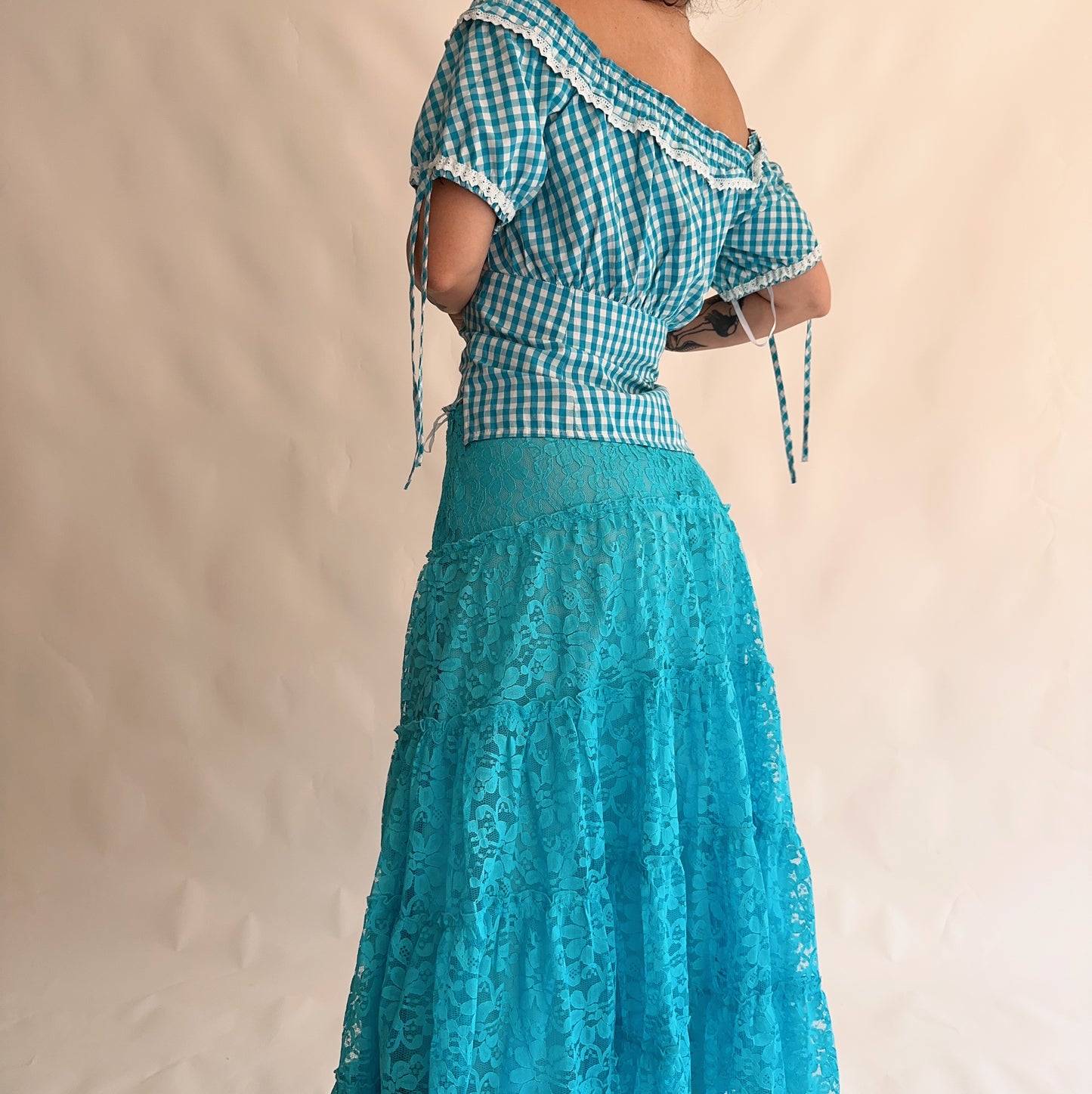 Long Vintage Skirt (M)