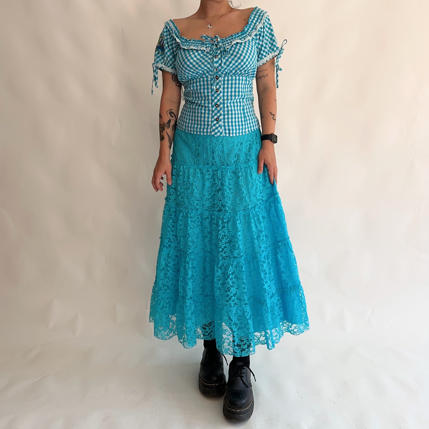 Long Vintage Skirt (M)