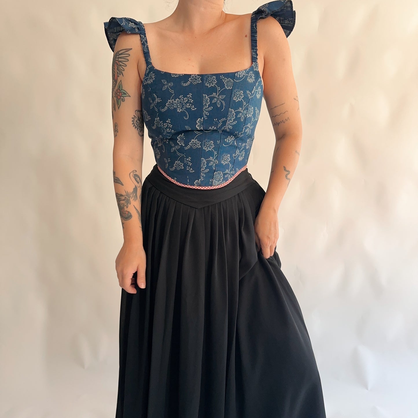 upcycling corset (S-M)