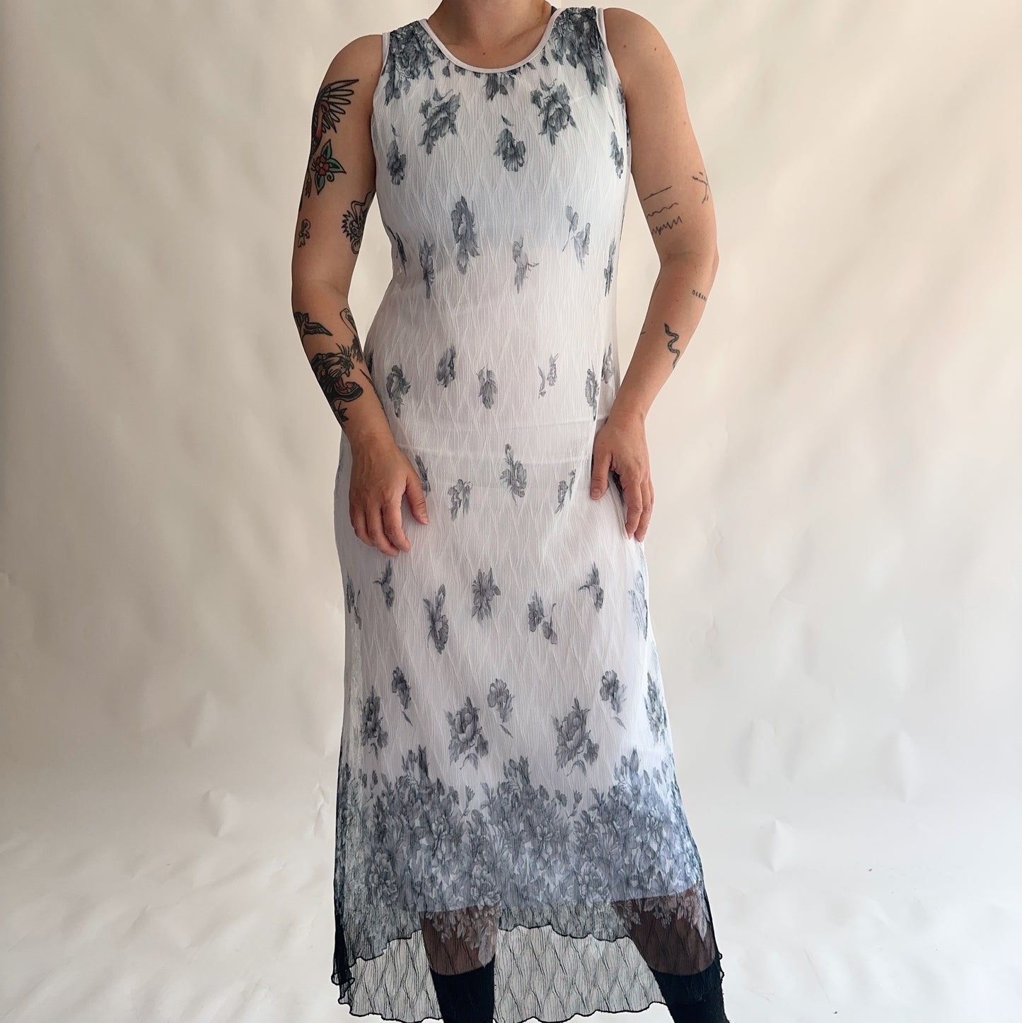 Vestido Vintage longo (S-M)