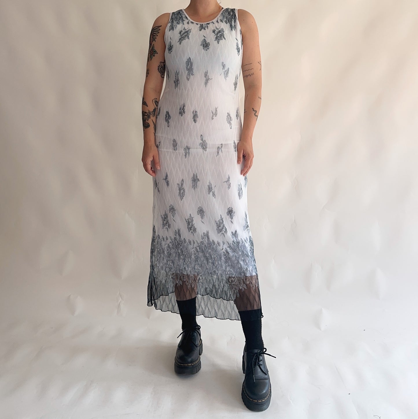 Vestido Vintage longo (S-M)
