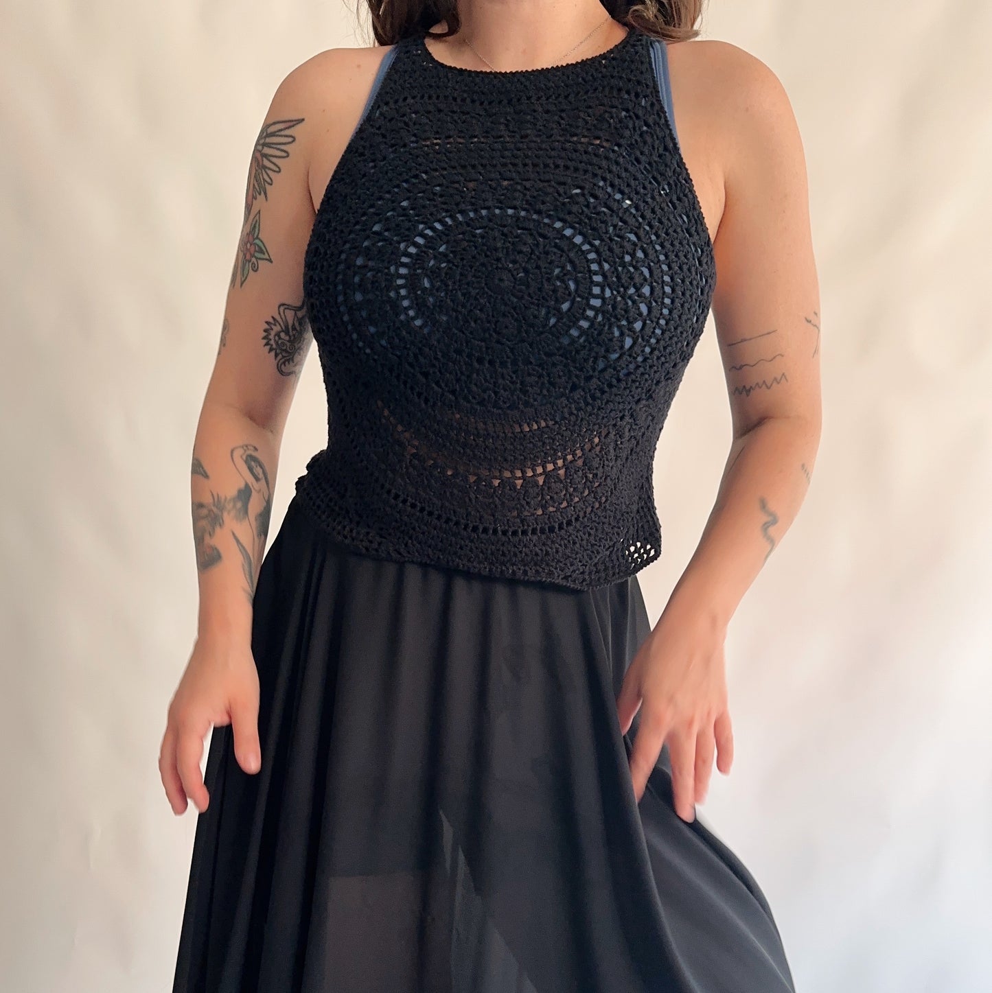 top y2k crochet (M)