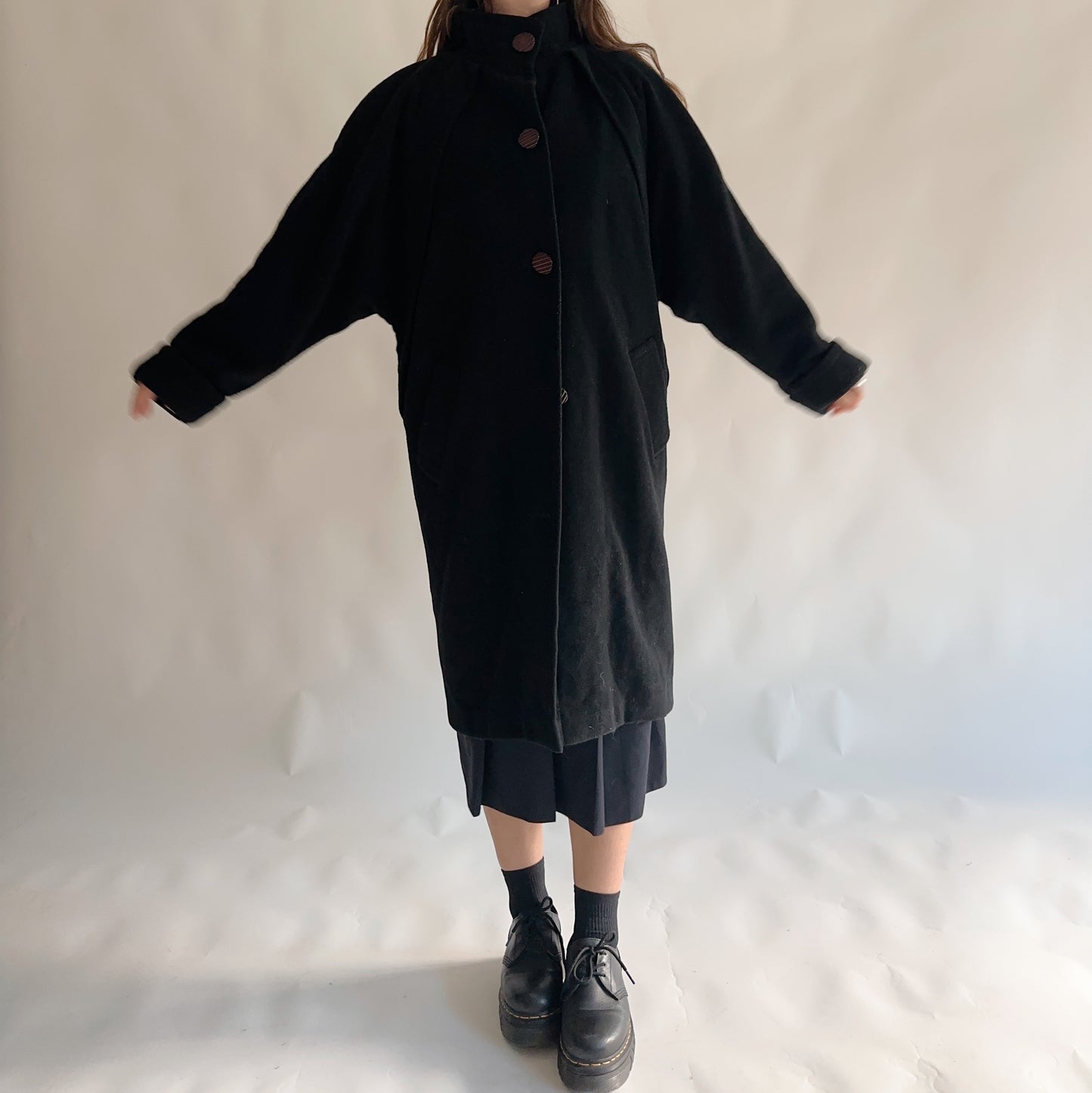 Casaco Vintage 80s Cashmere (L)