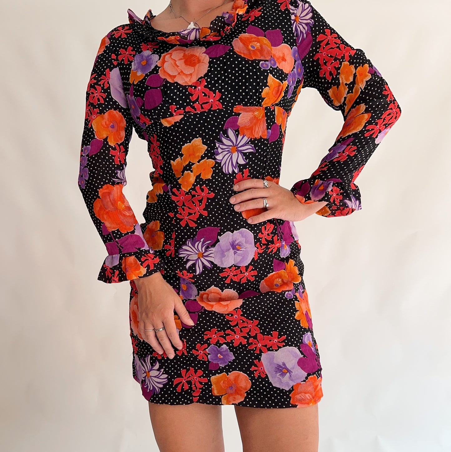 Vestido Vintage 70s Handmade (M)