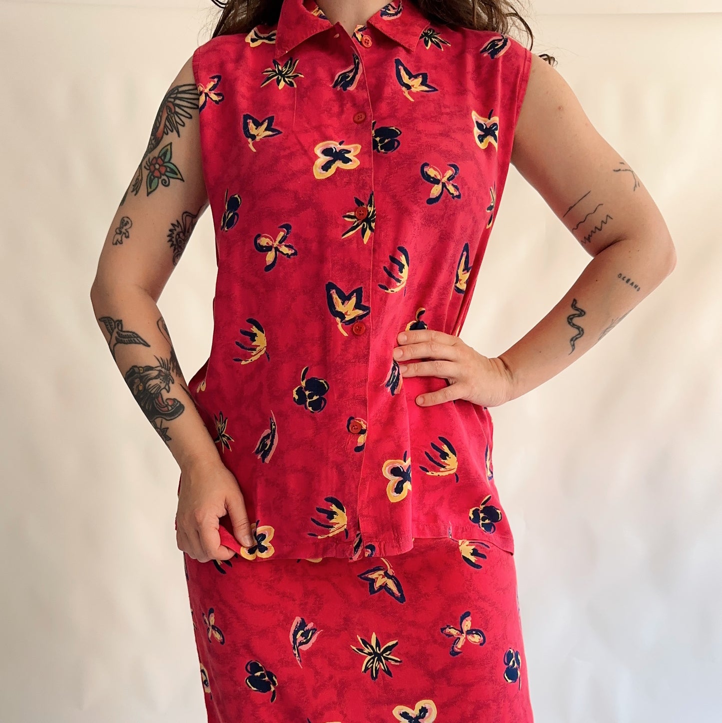 Set Vintage 90s - 4 peças (S-M)