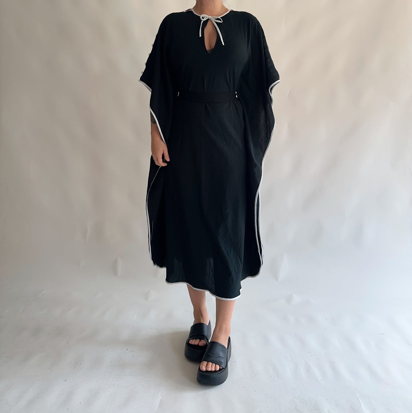 vestido vintage italiano (S ao L)