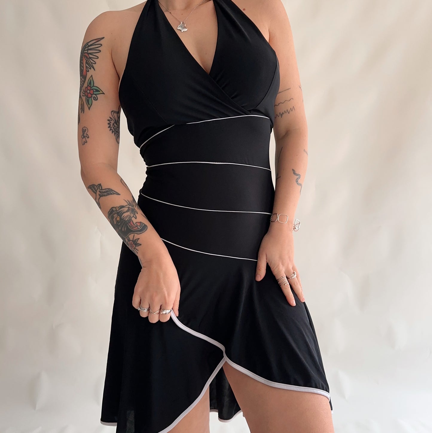 Vestido Assimétrico y2k (S)