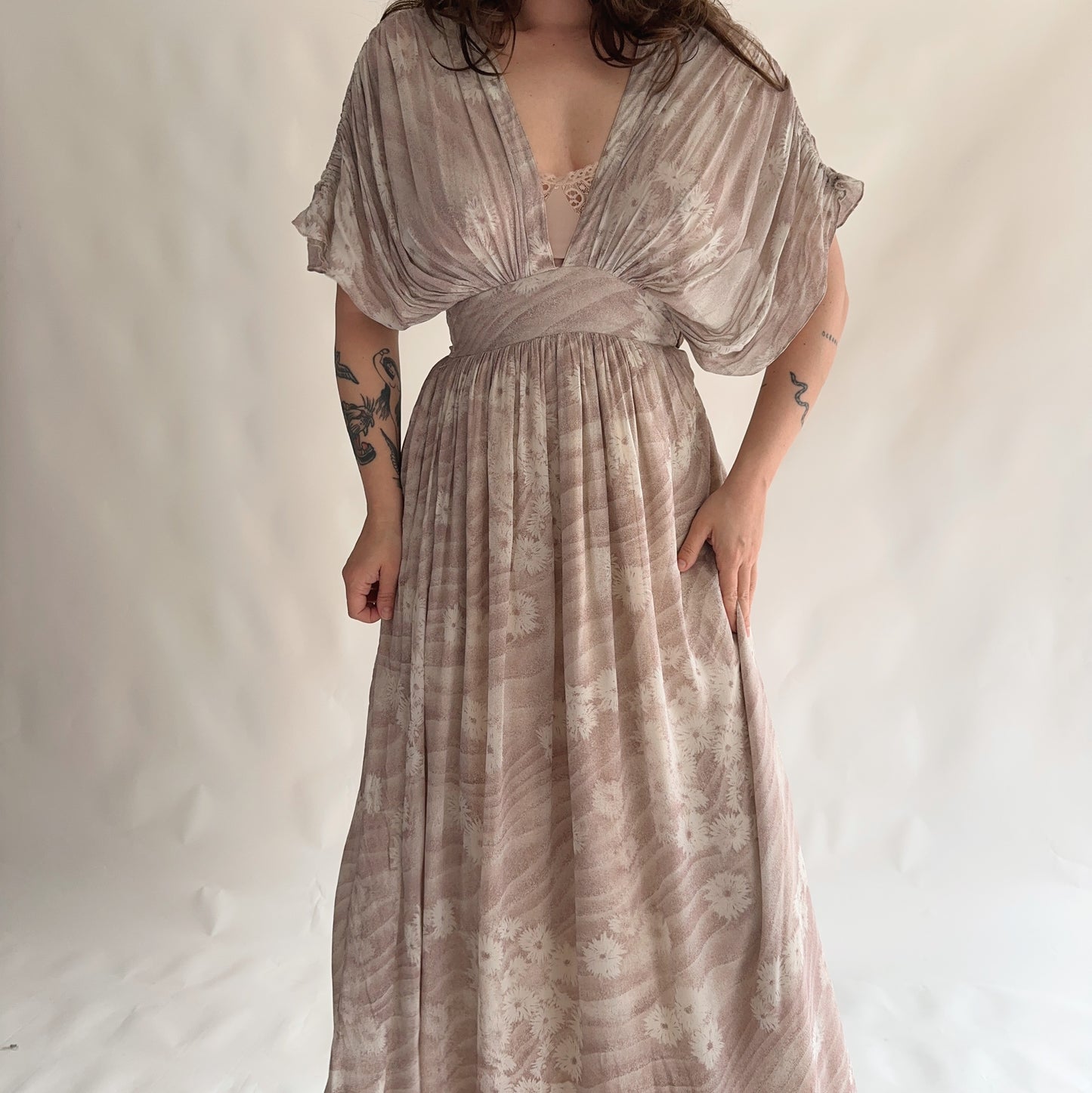 Vestido Vintage 70s (XXS-XS)