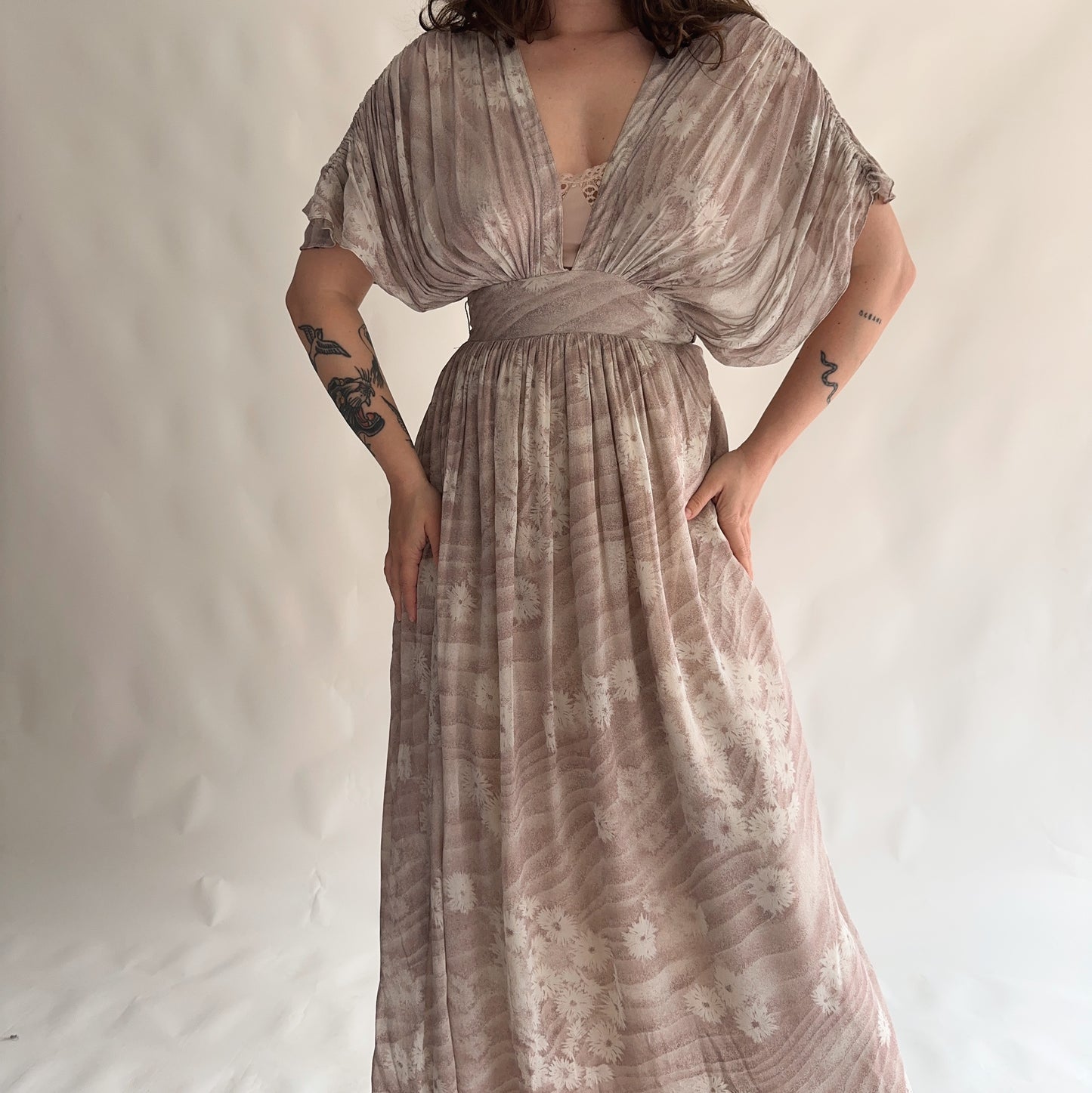 Vestido Vintage 70s (XXS-XS)