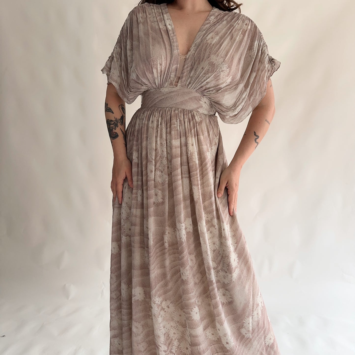 Vestido Vintage 70s (XXS-XS)