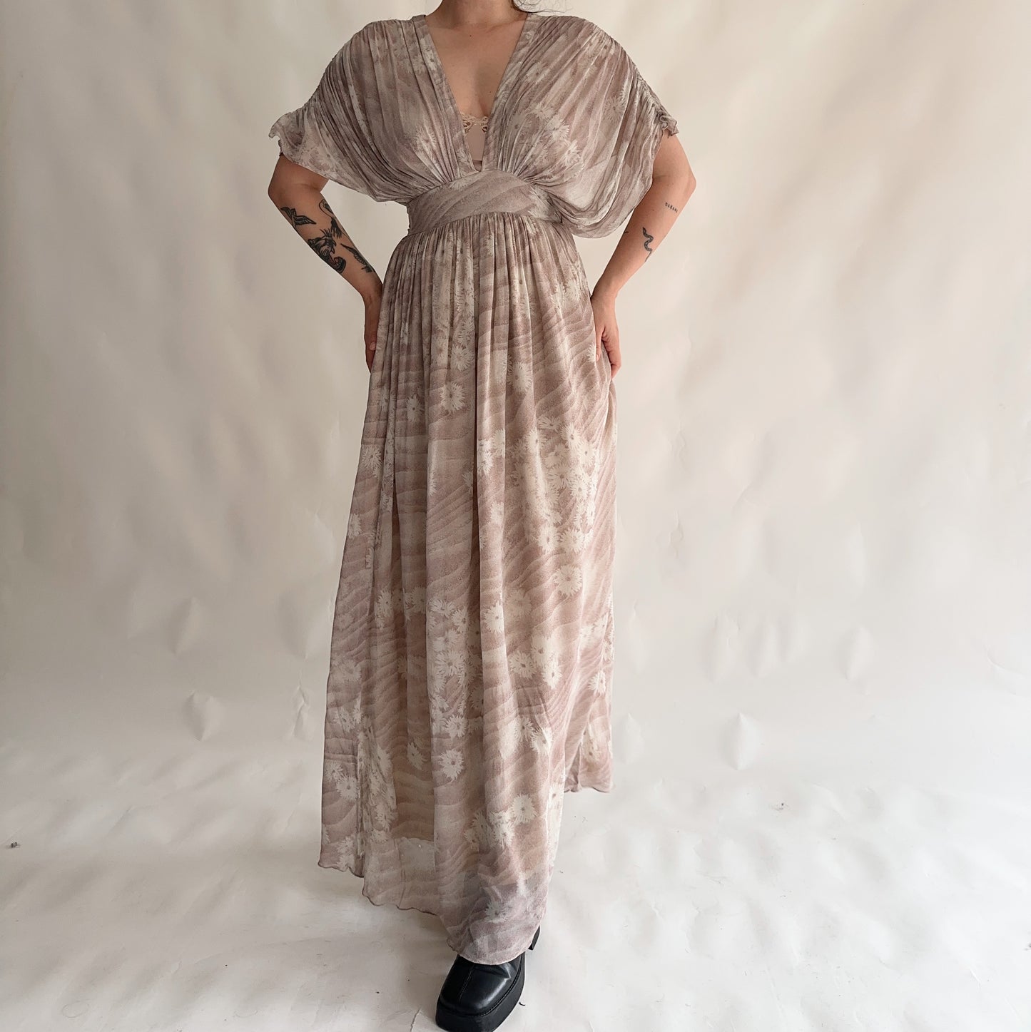 Vestido Vintage 70s (XXS-XS)
