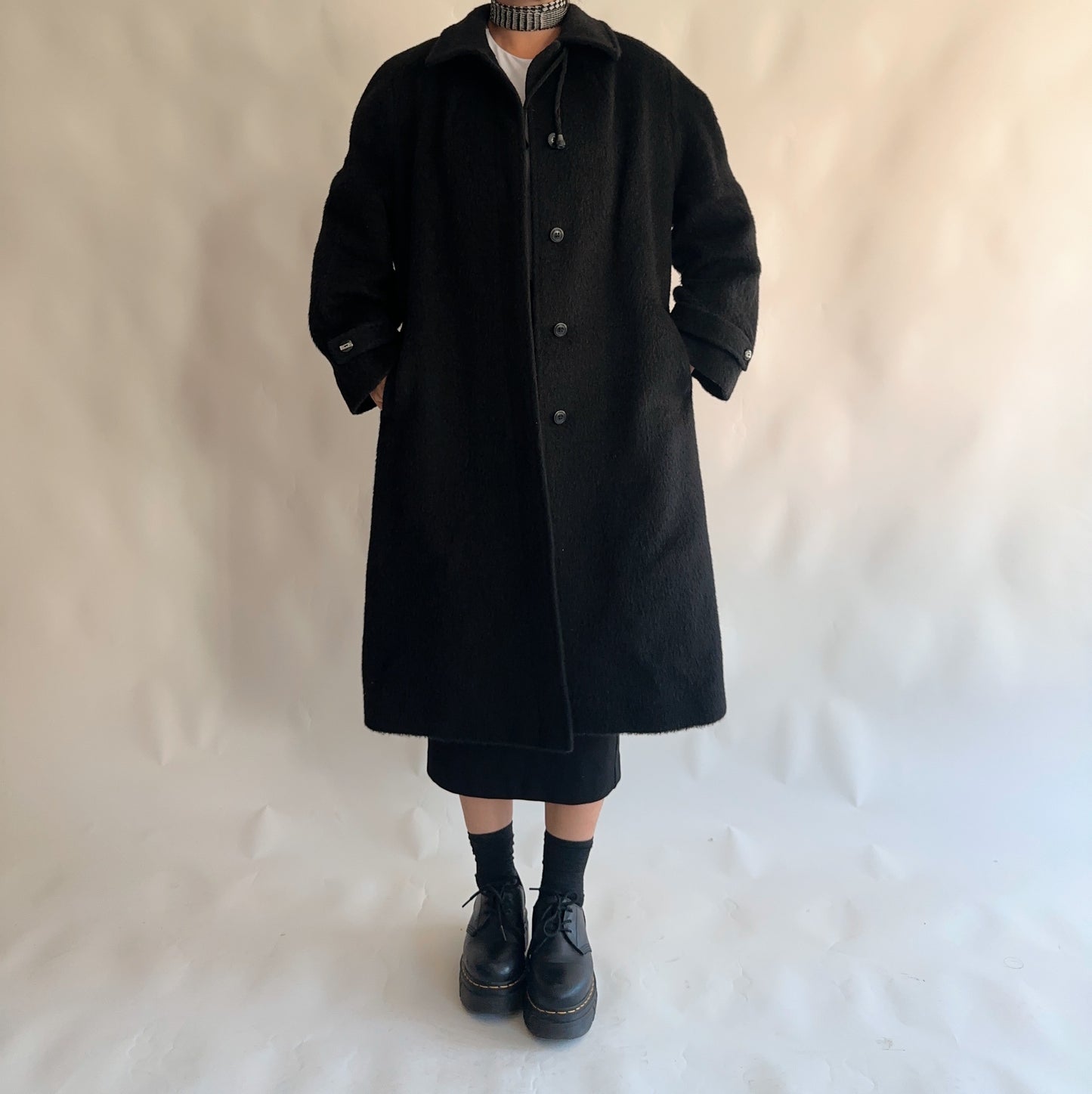 Sobretudo Vintage 80% mohair - 20% merino (XL)