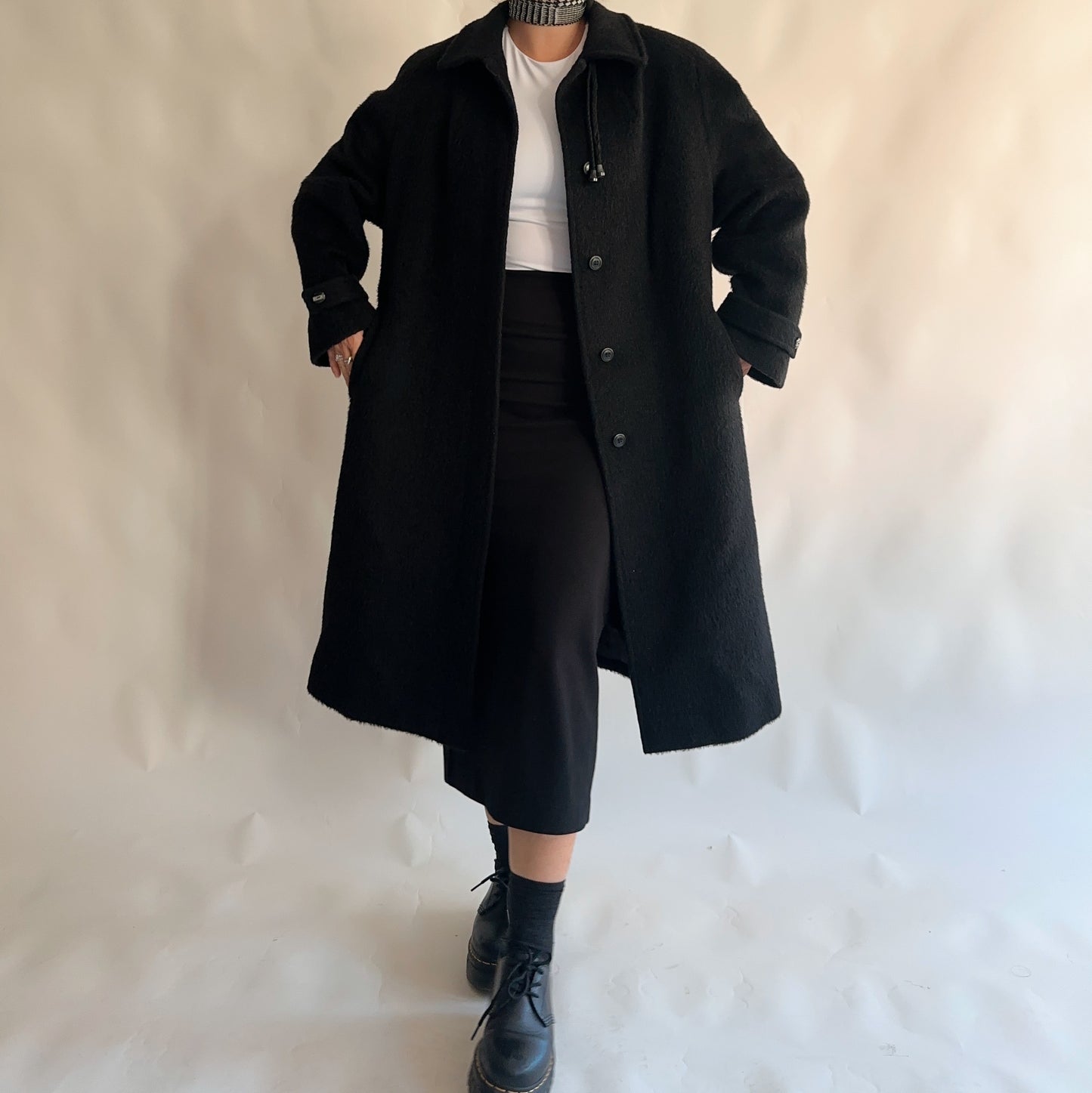 Sobretudo Vintage 80% mohair - 20% merino (XL)