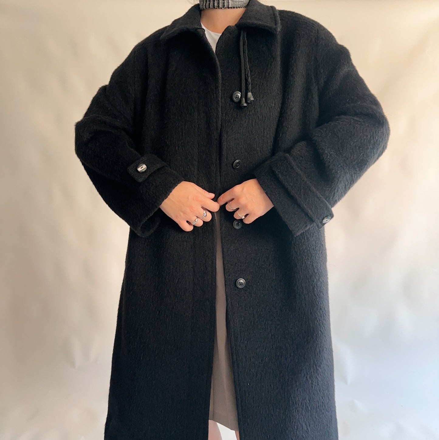 Sobretudo Vintage 80% mohair - 20% merino (XL)