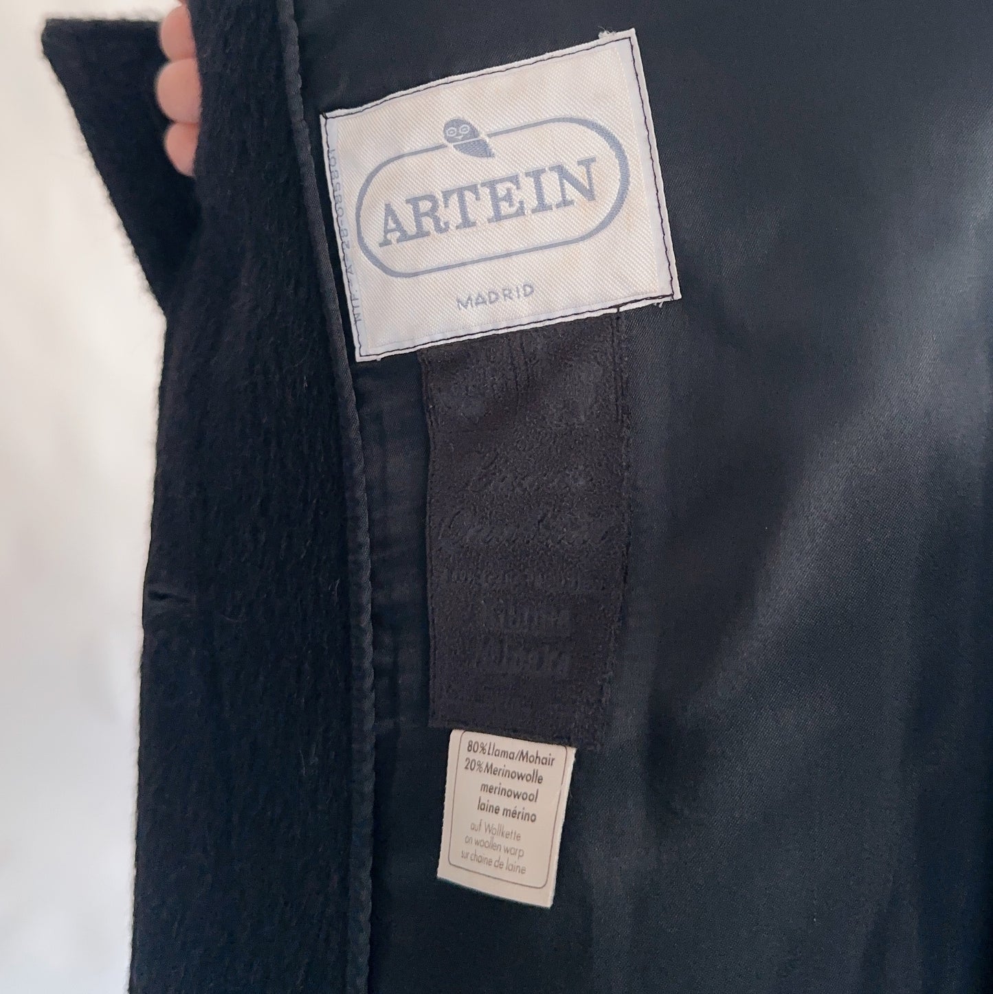 Sobretudo Vintage 80% mohair - 20% merino (XL)