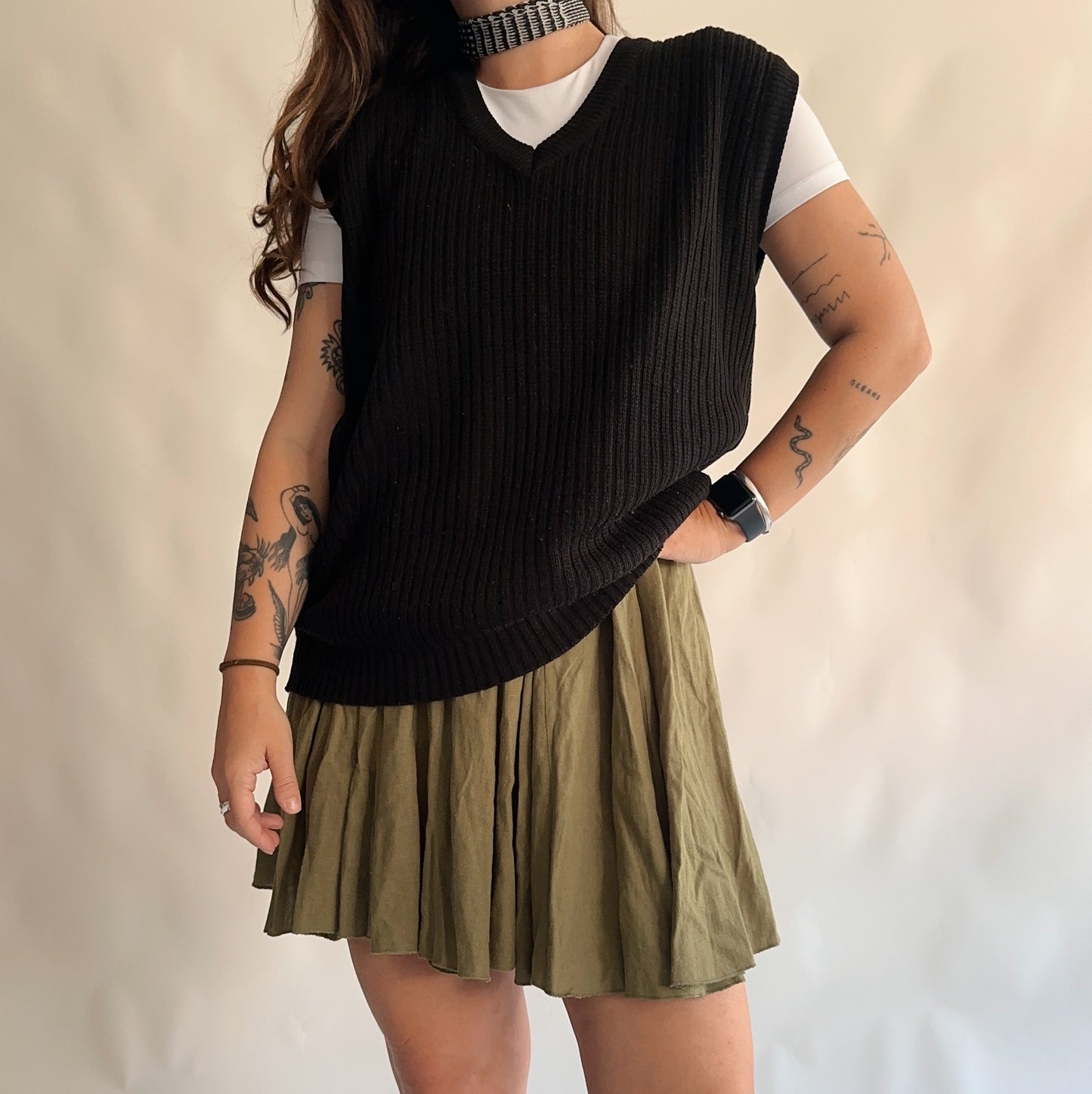 Colete Vintage Preto (L-XL)