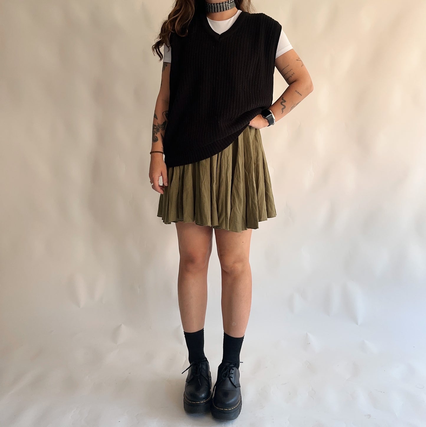 Colete Vintage Preto (L-XL)