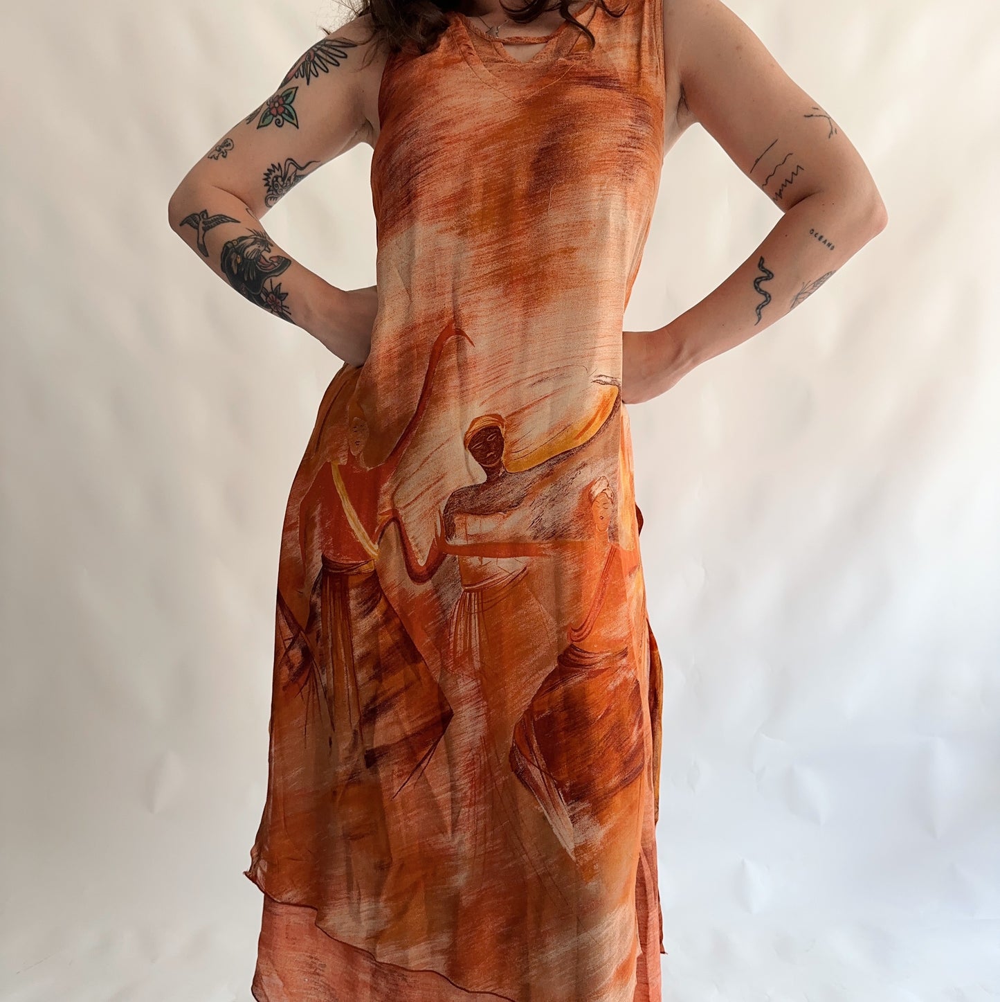 Vestido Vintage 90s (S-M)